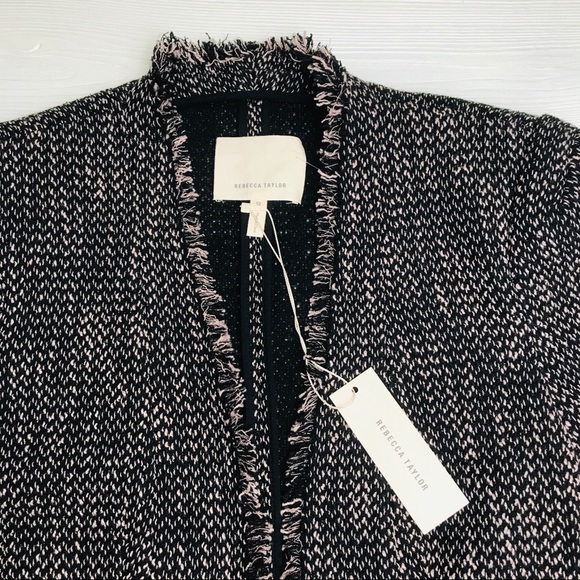 Rebecca Taylor Multi Tweed Blazer - Picture 7 of 7